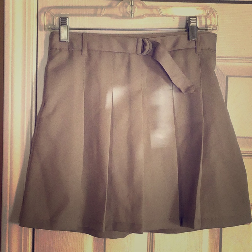 Tan skirt